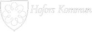 Hofors Kommun vit logo